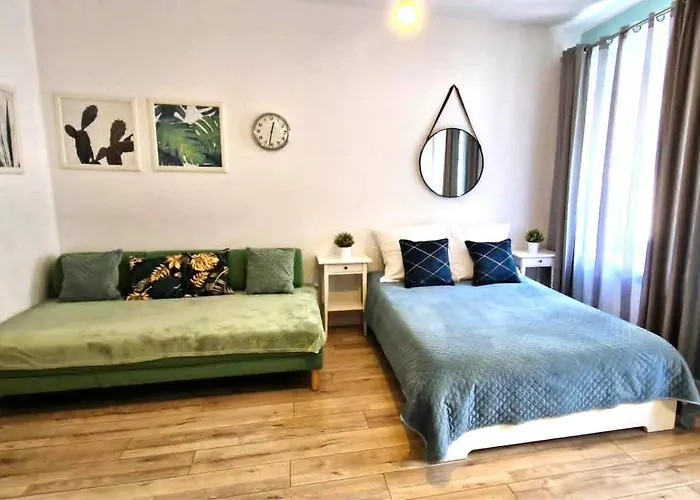 Cozy Modern Studio Green Apartment In Old Town
