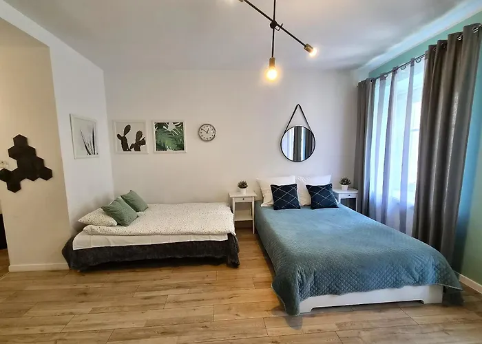 Cozy Modern Studio Green Apartment In Old Town